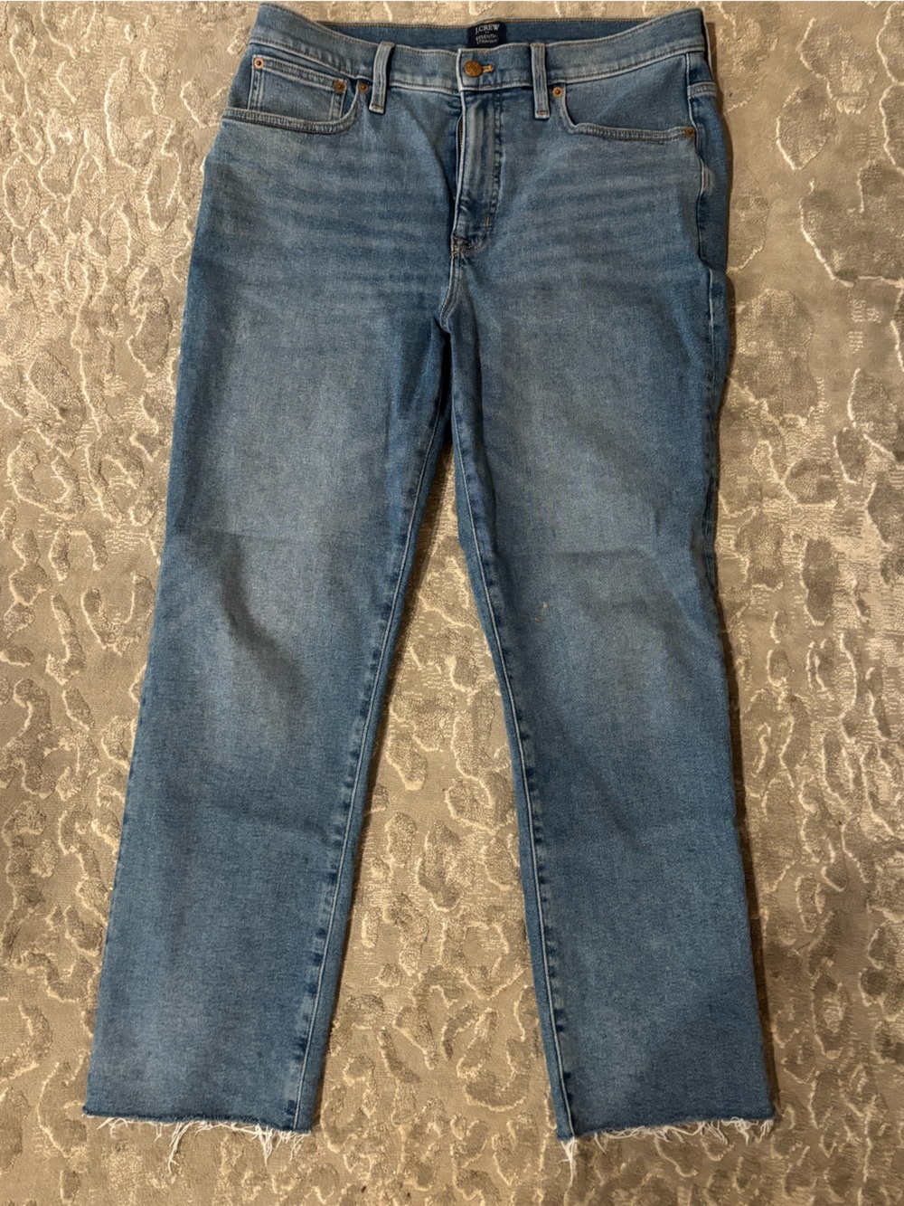 J. Crew Light Blue Essential Straight Jeans women’s size 30